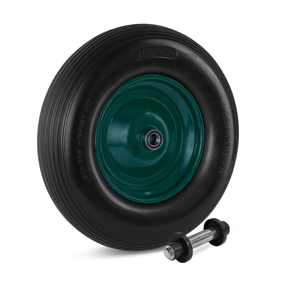 Kruiwagenwiel 4.80/4.00-8 lekvrij - 200kg draagkracht, metalen velg Kruiwagenwiel 4.80/4.00-8 lekvrij - 200kg draagkracht, metalen velg