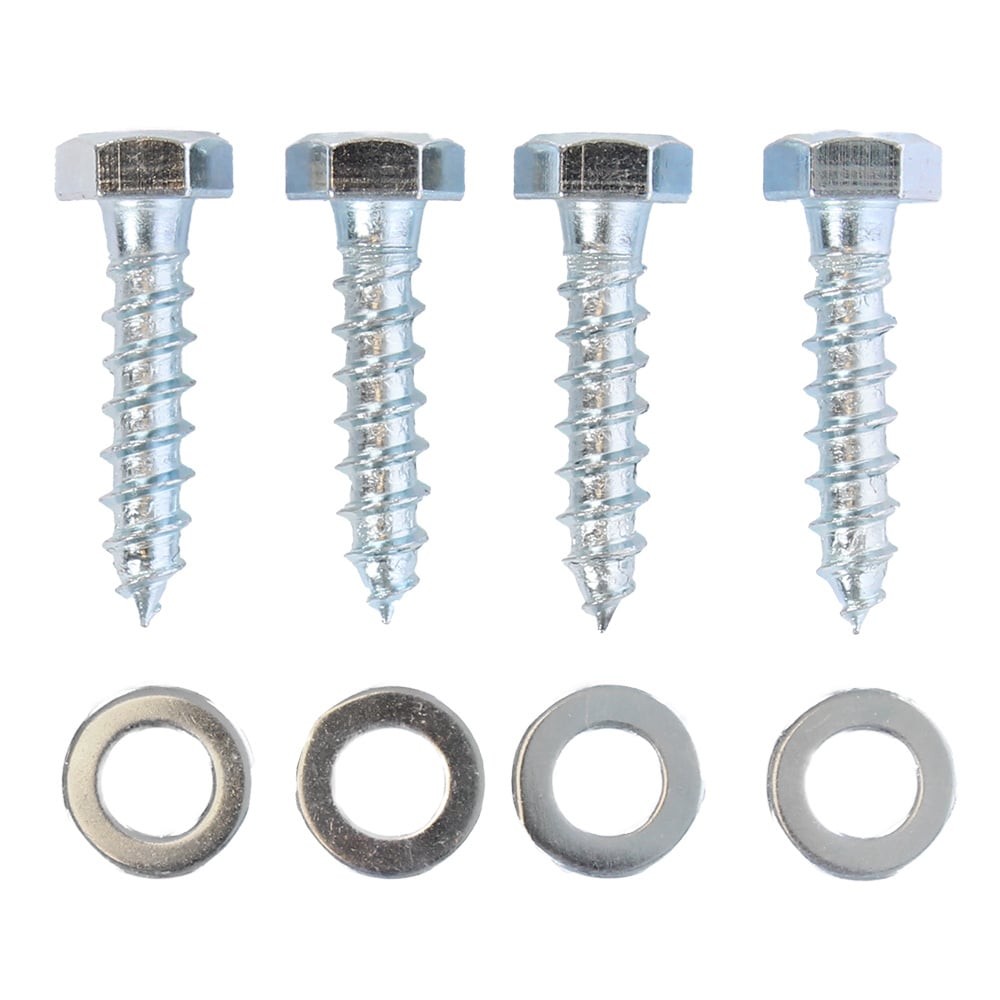 Houtdraadbout Set M8 - 4 stuks met Sluitringen