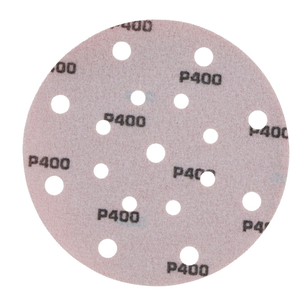 Radix Pro Schuurschijven Klittenband 150mm P400 - 17 Stofgaten - 50 Stuks