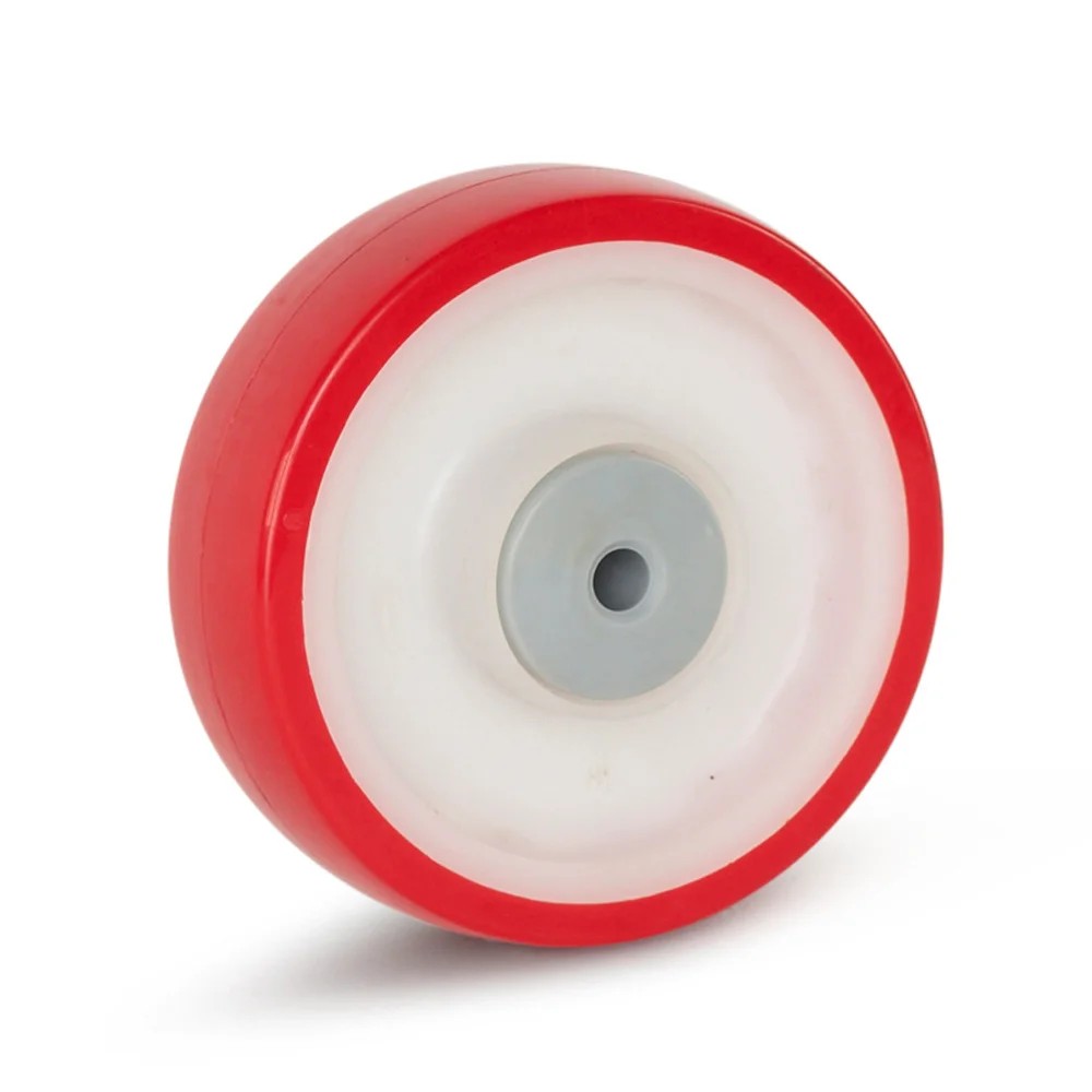 Polyurethaan wiel 125mm - draagkracht 230kg Polyurethaan wiel 125mm - draagkracht 230kg