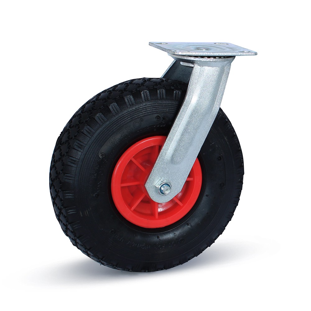 Zwenkwiel luchtband - Plastic velg - 260mm - 125kg Zwenkwiel luchtband - Plastic velg - 260mm - 125kg