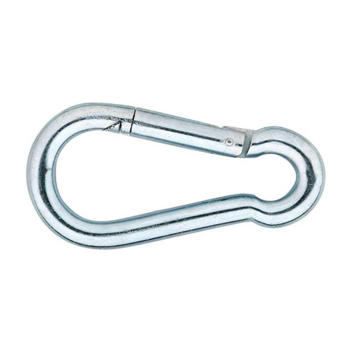 Karabijnhaak - C-DIN 5299 - 050x05mm - Verzinkt Karabijnhaak - C-DIN 5299 - 050x05mm - Verzinkt