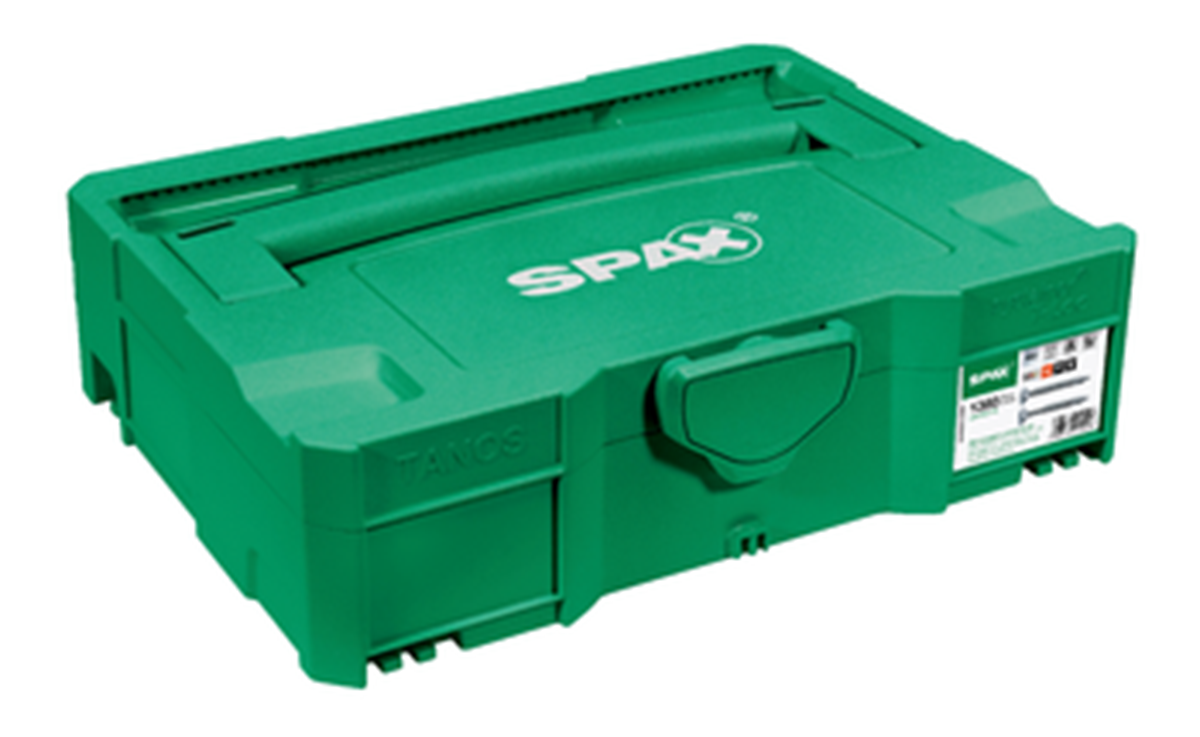 Spax Systainer T-LOC assortimentskoffer 1.380-delig Spax Systainer T-LOC assortimentskoffer 1.380-delig
