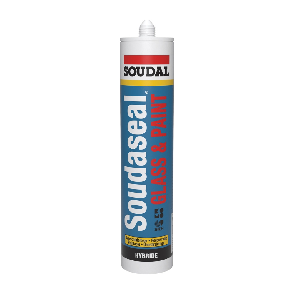 Soudaseal Glass & Paint beglazingskit KOMO wit Soudaseal Glass & Paint beglazingskit KOMO wit