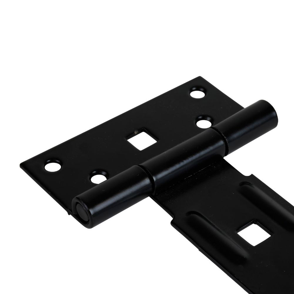 Kruisheng rechte uitvoering - 20 cm - Zwart gepoedercoat