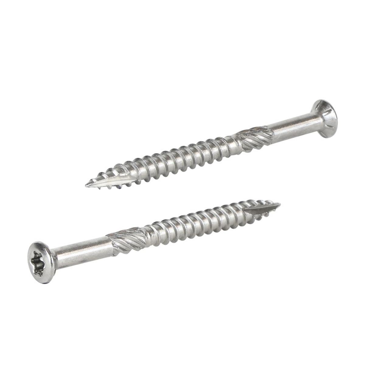 Radix - Vlonder - Tuinhout schroeven - Torx 5,0x60mm - T25 - RVS (100 stuks) Radix - Vlonder - Tuinhout schroeven - Torx 5,0x60mm - T25 - RVS (100 stuks)