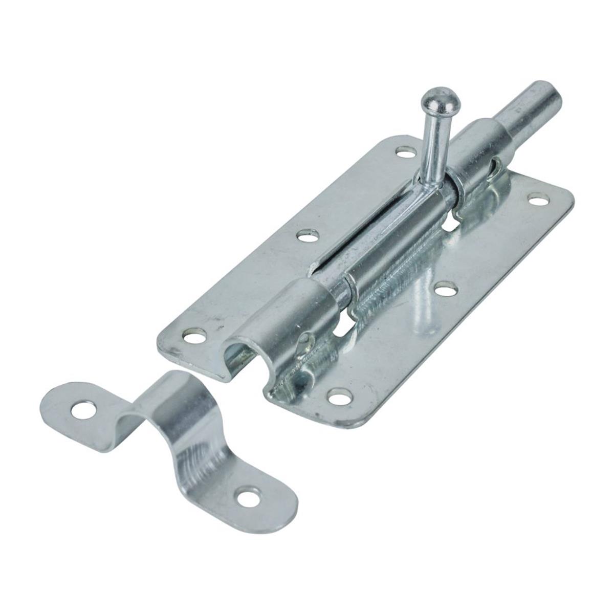 Plaatgrendel 100 x 80 mm verzinkt | FixMasters Plaatgrendel 100 x 80 mm verzinkt | FixMasters