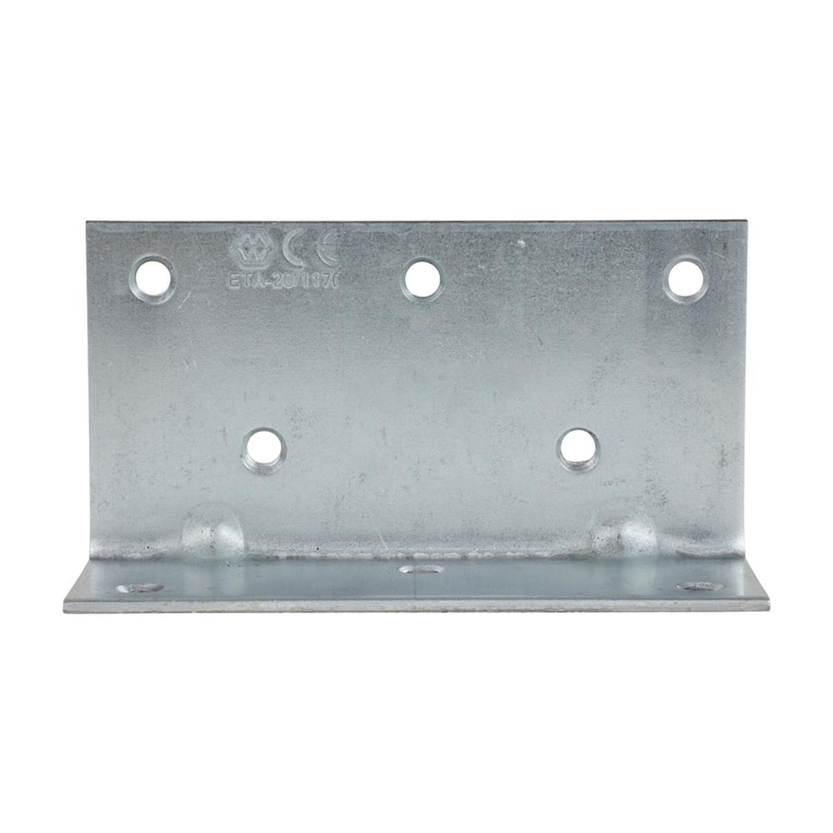 Versterkingshoek - 115 x 60 x 40 mm - Verzinkt Versterkingshoek - 115 x 60 x 40 mm - Verzinkt