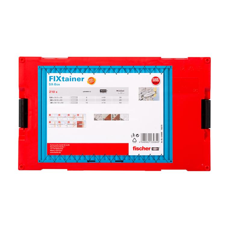 Fischer fixtainer sx Plus nylon plug | FixMasters Fischer fixtainer sx Plus nylon plug | FixMasters