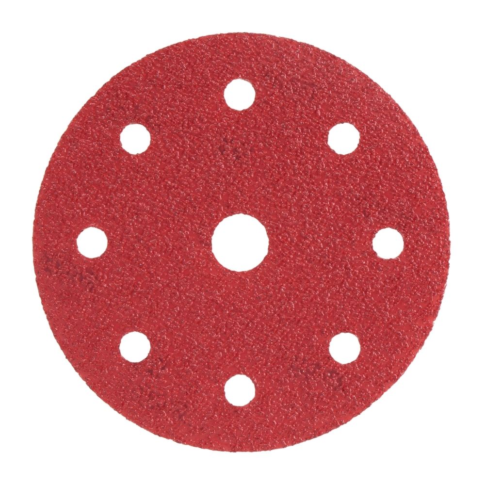 Radix Pro Schuurschijf Klittenband 125mm P40 - 9 stofgaten (50 stuks)