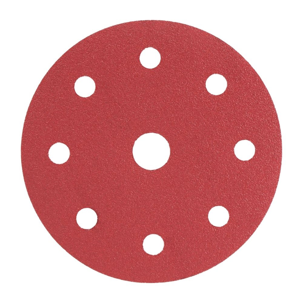 Radix Pro Schuurschijven Klittenband 125mm P100 - 9 gaten (10 stuks)