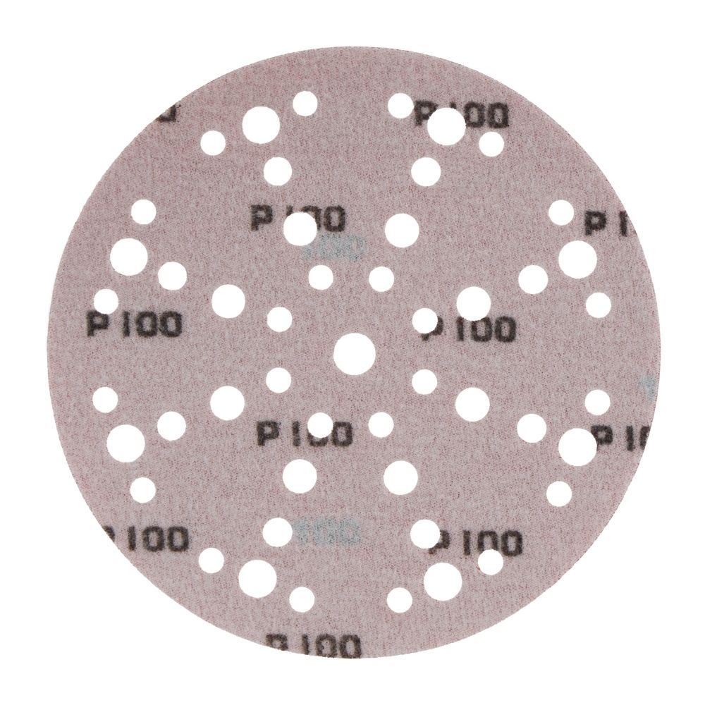 Radix Pro Schuurschijf Klittenband 150mm P100 - 49 stofgaten (50 stuks)
