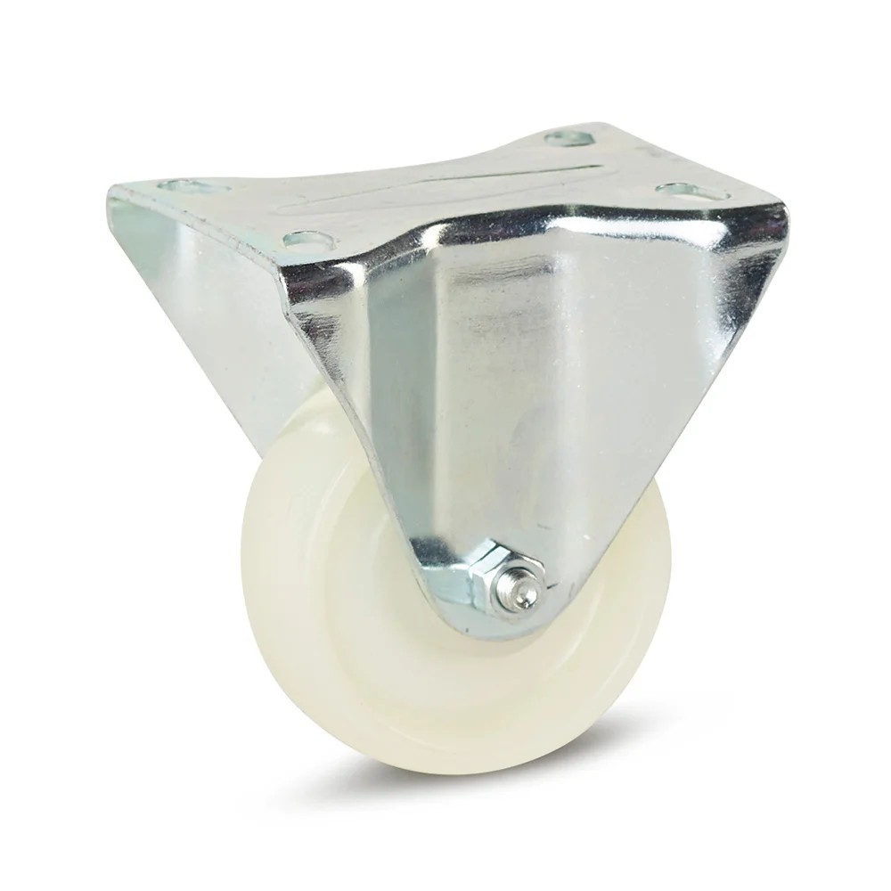 Nylon bokwiel - 80mm - 150kg Nylon bokwiel - 80mm - 150kg