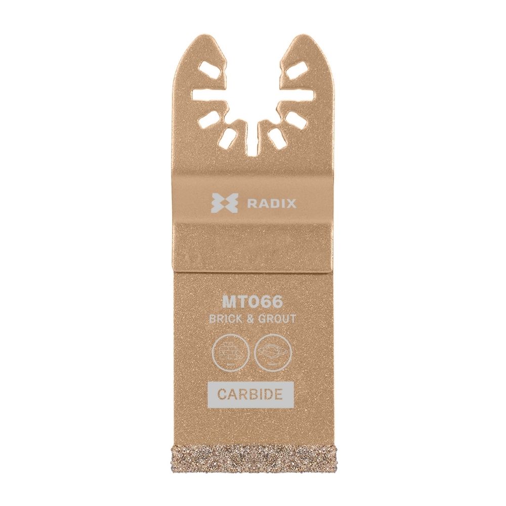 Radix Carbide Multitool Zaagblad 40x34mm - 40-50 Grit Radix Carbide Multitool Zaagblad 40x34mm - 40-50 Grit
