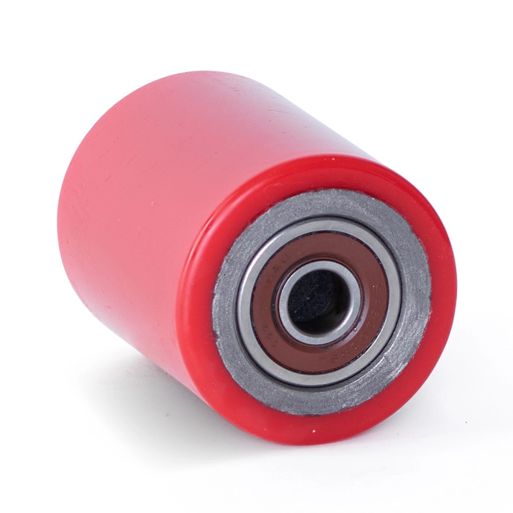 PU palletrol 80x100 - Asgatdiameter 17mm - Draagvermogen 700kg