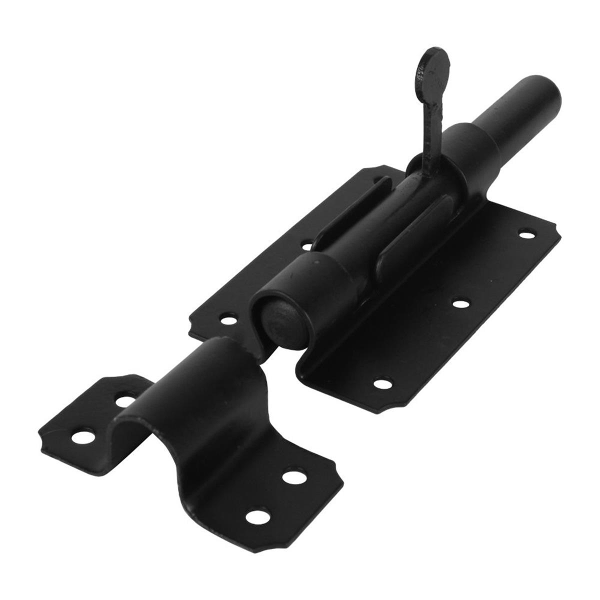 Plaatgrendel zwaar 100 x 80 mm zwart | FixMasters Plaatgrendel zwaar 100 x 80 mm zwart | FixMasters