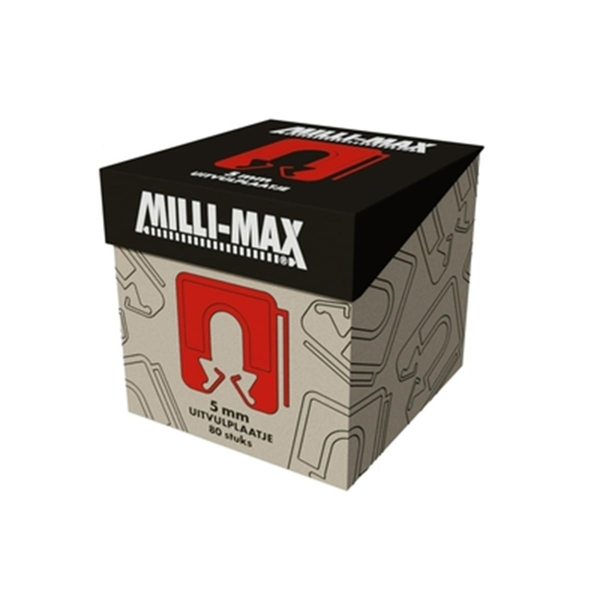 Milli-max uitvulplaatje 5mm rood | FixMasters Milli-max uitvulplaatje 5mm rood | FixMasters