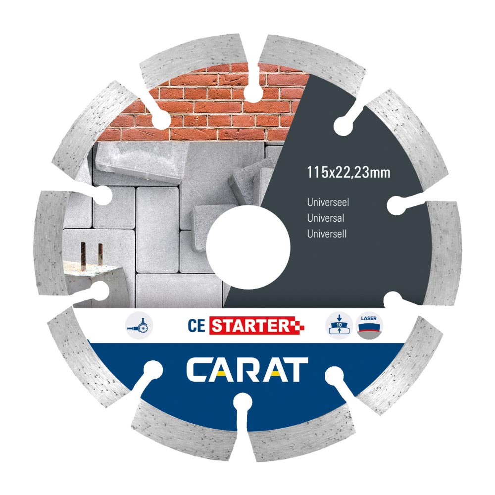 Carat - Diamantzaagblad - Universeel - Ø115 x 22,23 mm
