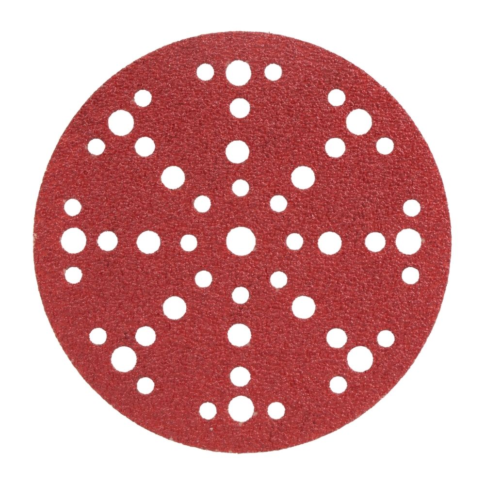 Radix Pro Schuurschijven Klittenband 150mm P40 - 49 Stofgaten (50 stuks)