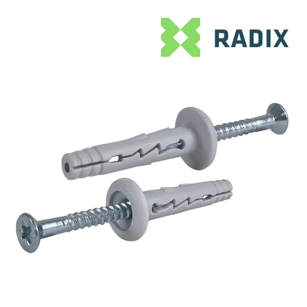 Radix fx Pro Nagelpluggen/slagpluggen grote kraag 6 x 32/5mm | FixMasters