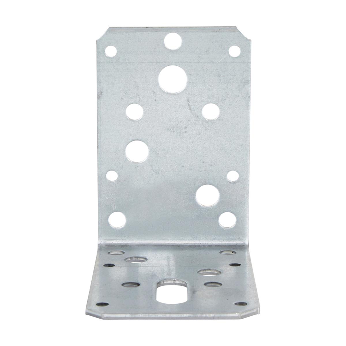 Hoekanker Vlak - 90 x 90 x 60 x 2.5 mm - Verzinkt