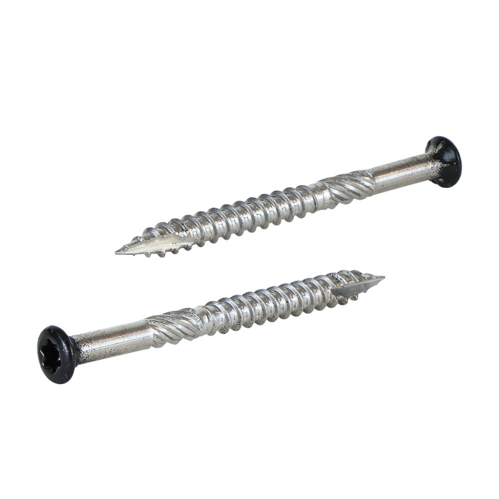 Radix Tuinhoutschroeven - Zwarte kop - Torx T25 - 5,0x60mm - RVS-410 (100 stuks)
