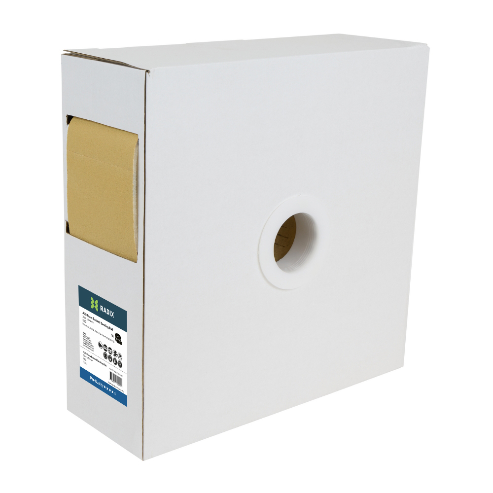 Radix Pro Schuurpapier - Rol met foam backing - 114mm x 25m - P80 Radix Pro Schuurpapier - Rol met foam backing - 114mm x 25m - P80
