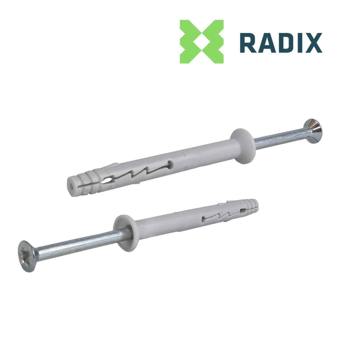 Radix fx Pro Nagelpluggen/slagpluggen verzonken kop 5 x | FixMasters Radix fx Pro Nagelpluggen/slagpluggen verzonken kop 5 x | FixMasters