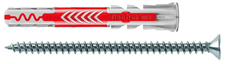 Fischer DuoPower S universele plug 6x50mm met schroeven (50 stuks)