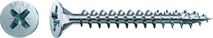 Spax WIROX Spaanplaatschroeven - PZ2 Platkop - 4x40mm - Voldraad (1.000 stuks) Spax WIROX Spaanplaatschroeven - PZ2 Platkop - 4x40mm - Voldraad (1.000 stuks)