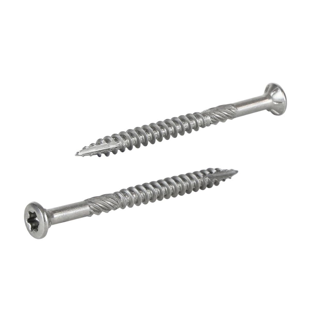 Radix - Vlonder- Tuinhout schroeven - Torx 4,0x50mm - T20 - RVS (200 stuks) Radix - Vlonder- Tuinhout schroeven - Torx 4,0x50mm - T20 - RVS (200 stuks)