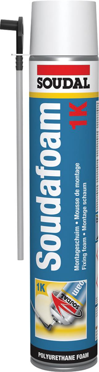 Soudal Soudafoam purschuim 750ml bus - CFK-vrij handschuim Soudal Soudafoam purschuim 750ml bus - CFK-vrij handschuim