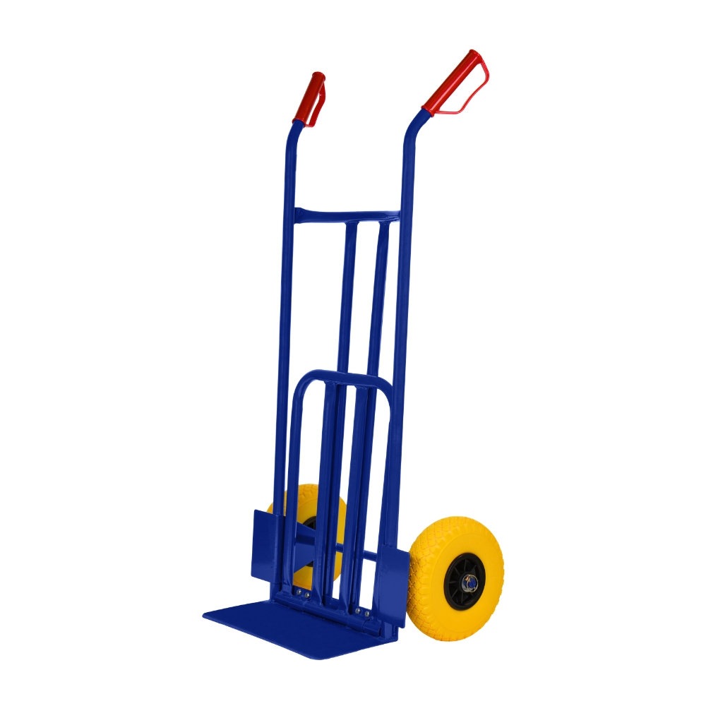 Steekwagen blauw Incl. klep max 200 kg luchtband Rood/zwart | FixMasters Steekwagen blauw Incl. klep max 200 kg luchtband Rood/zwart | FixMasters
