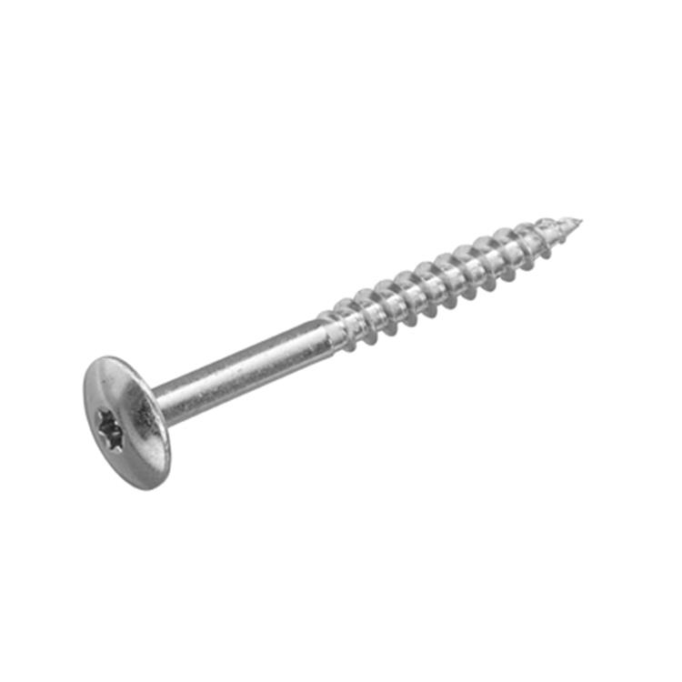 Trespa montageschroeven Torx 20 - 4,8x50mm - RVS deeldraad - Blank (100 stuks) Trespa montageschroeven Torx 20 - 4,8x50mm - RVS deeldraad - Blank (100 stuks)