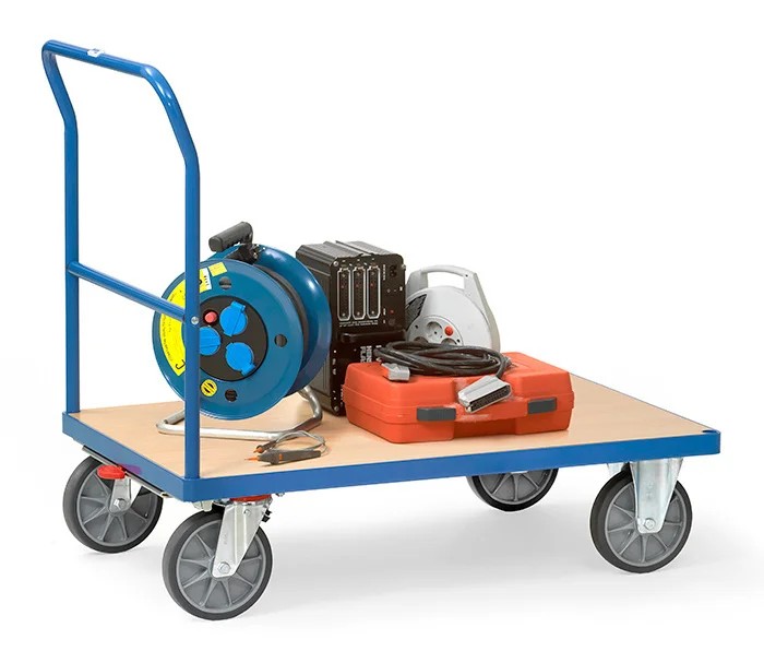 Fetra duwbeugelwagen laadvlak 850 x 500 mm 500 kg | FixMasters Fetra duwbeugelwagen laadvlak 850 x 500 mm 500 kg | FixMasters