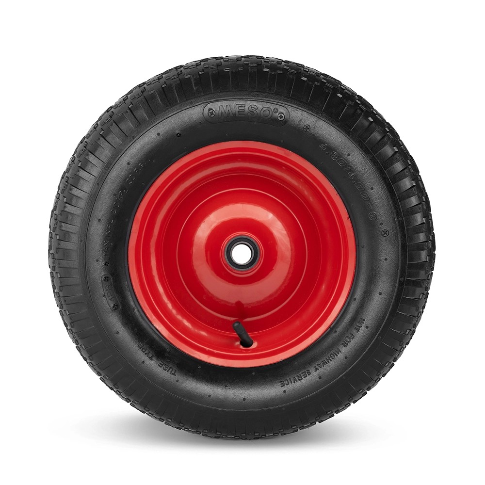 Kruiwagenwiel 400 x 8, Luchtband, metalen Velg, asgat | FixMasters Kruiwagenwiel 400 x 8, Luchtband, metalen Velg, asgat | FixMasters