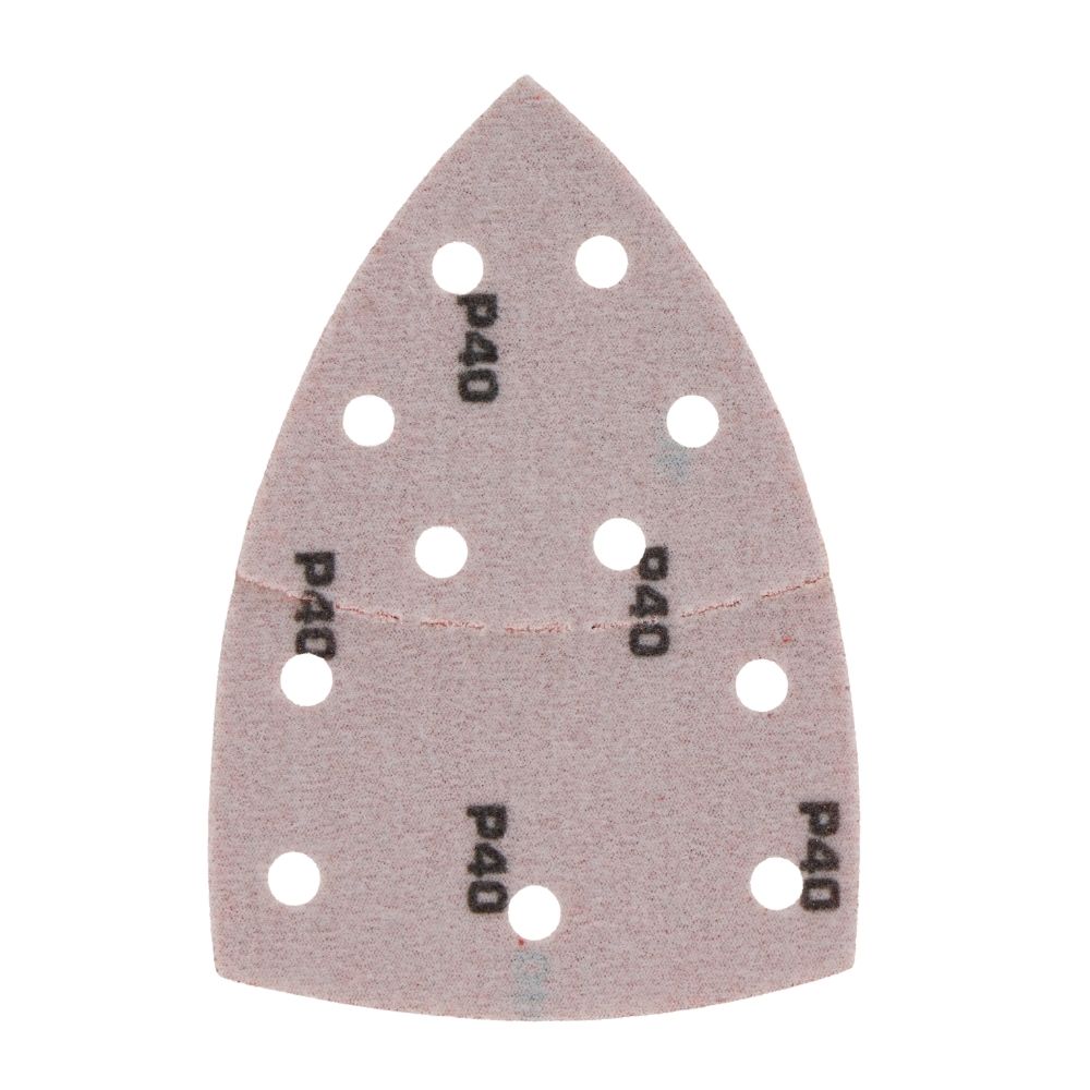 Radix Pro Schuurpapier 100x150mm P40 met 11 Stofgaten - 10 stuks Radix Pro Schuurpapier 100x150mm P40 met 11 Stofgaten - 10 stuks