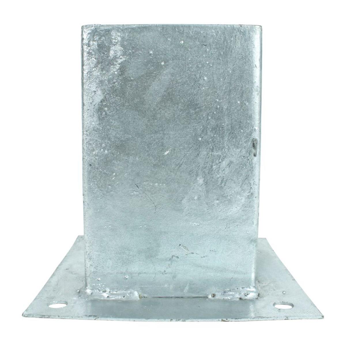 Verzinkte Vloerpaalhouder 9 x 9 cm - Voor Tuinpalen Verzinkte Vloerpaalhouder 9 x 9 cm - Voor Tuinpalen