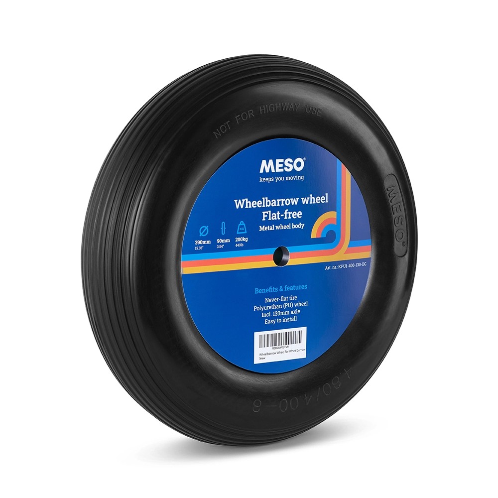 Kruiwagenwiel 4.80/4.00-8 lekvrij - 200kg draagkracht, metalen velg Kruiwagenwiel 4.80/4.00-8 lekvrij - 200kg draagkracht, metalen velg