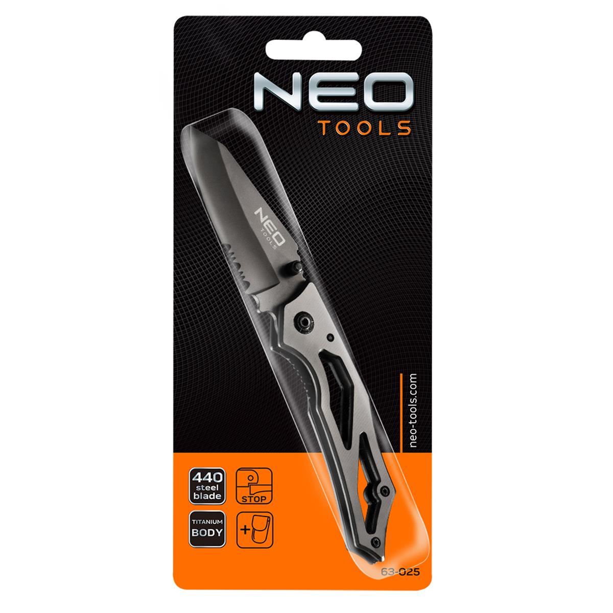 NEO COMPACT Vouwmes 440mm - Titanium Body NEO COMPACT Vouwmes 440mm - Titanium Body