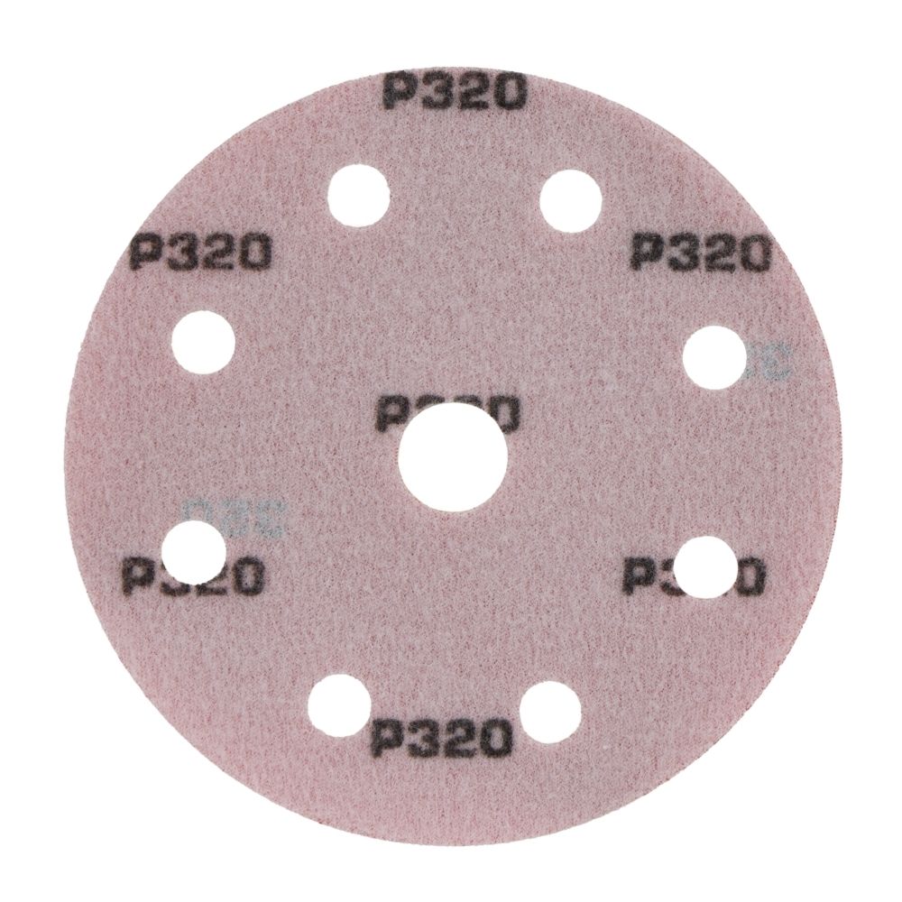 Radix Pro Schuurschijven 125mm P320 met Klittenband - 9 Stofgaten (50 stuks) Radix Pro Schuurschijven 125mm P320 met Klittenband - 9 Stofgaten (50 stuks)