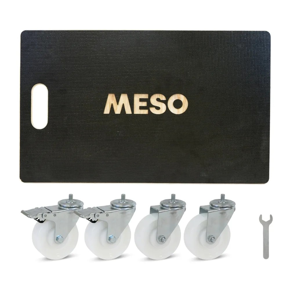 Meubelroller 2 x geremd nylon wiel 575mm x 350mm 400kg | FixMasters Meubelroller 2 x geremd nylon wiel 575mm x 350mm 400kg | FixMasters
