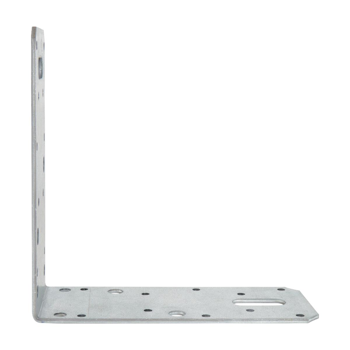Hoekanker vlak 150 x 150 x 60 x 2.5 mm verzinkt | FixMasters