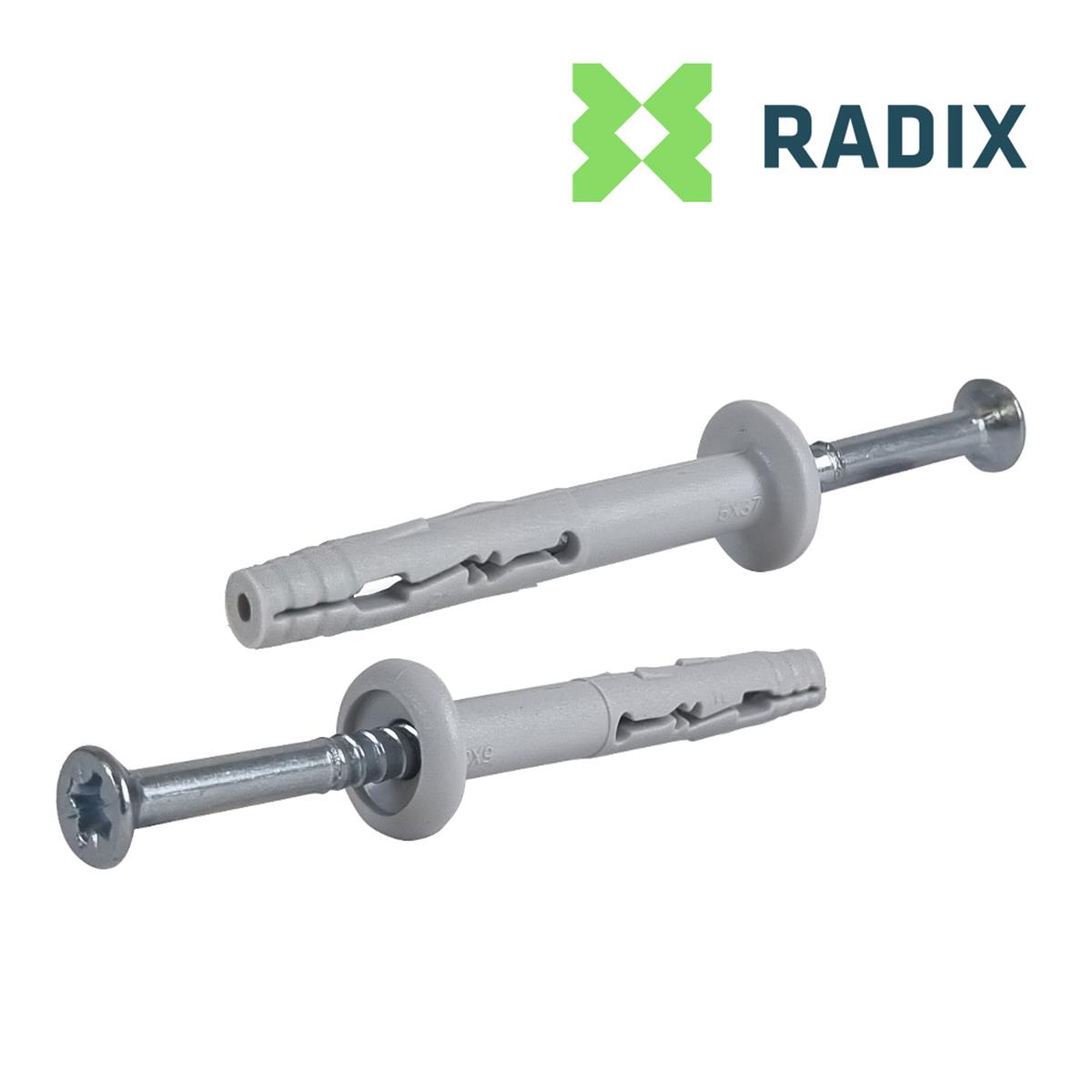 Radix fx Pro Nagelpluggen/slagpluggen grote kraag 5 x | FixMasters Radix fx Pro Nagelpluggen/slagpluggen grote kraag 5 x | FixMasters