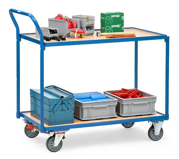 Fetra lichte tafelwagen laadvlak 1.000 x 600 mm - 300 kg Fetra lichte tafelwagen laadvlak 1.000 x 600 mm - 300 kg