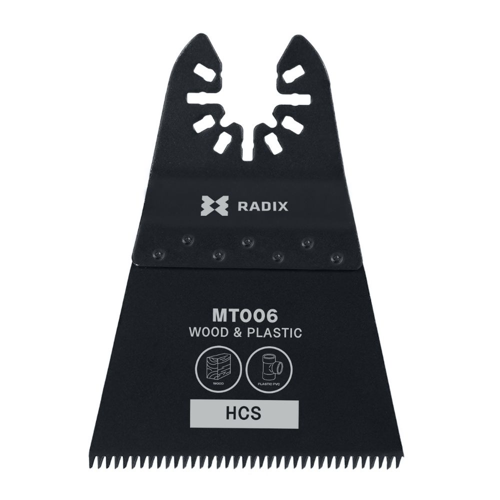 Radix Multitool Zaagblad HCS 14T Geslepen 40x69mm Universal Radix Multitool Zaagblad HCS 14T Geslepen 40x69mm Universal
