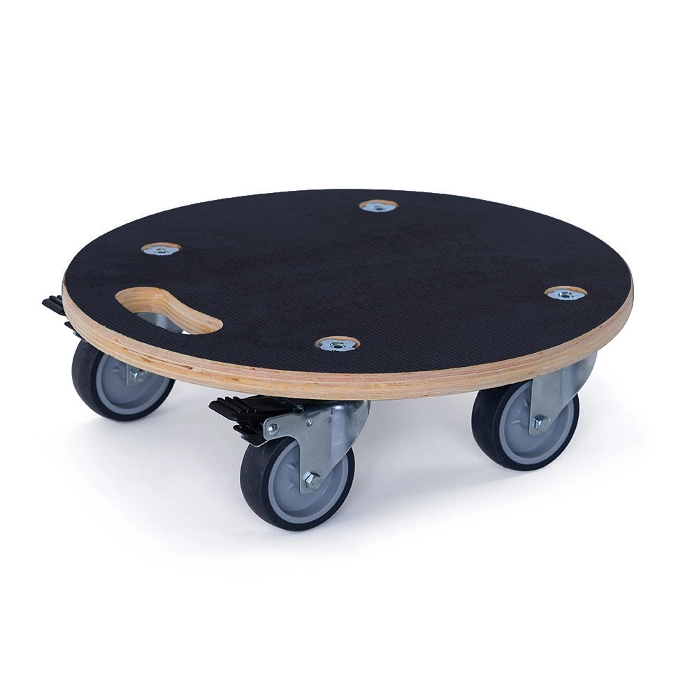 MESO Meubelhondje - Rond - Geremd - TPR Rubber wiel - Max 250kg MESO Meubelhondje - Rond - Geremd - TPR Rubber wiel - Max 250kg