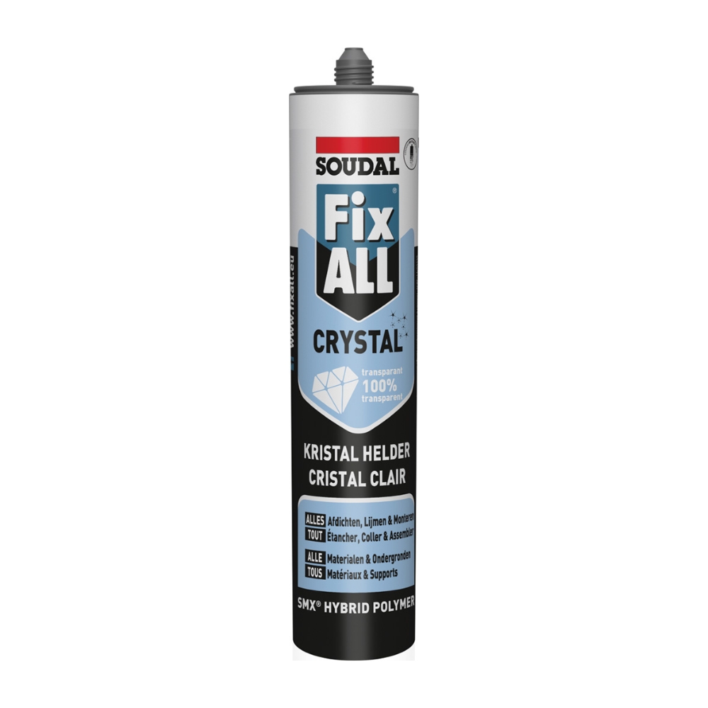 Soudal Fix All Crystal - Transparant Soudal Fix All Crystal - Transparant