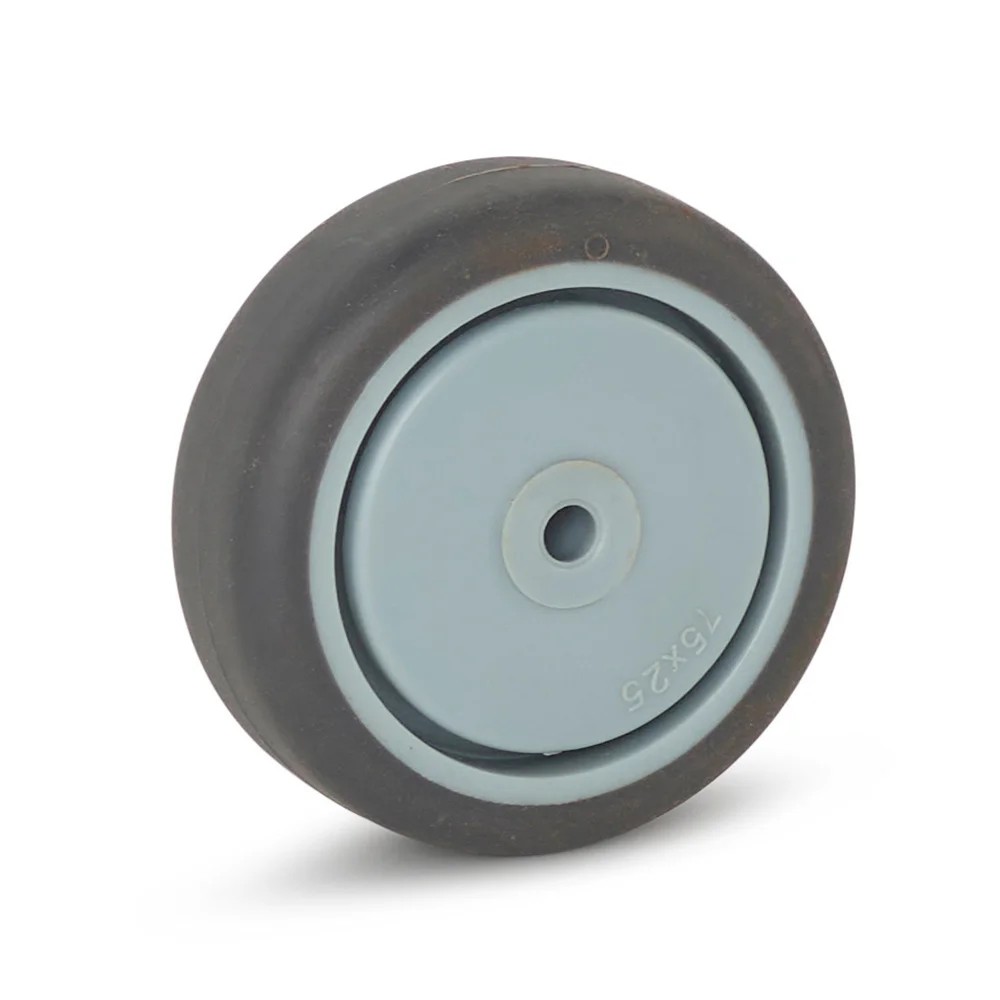 Trolley wiel - 75mm - 70kg Trolley wiel - 75mm - 70kg