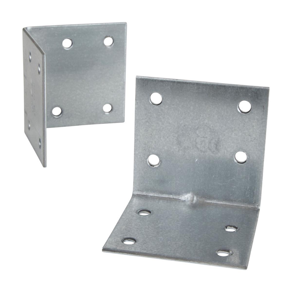 Versterkingshoek - 60 x 60 x 60 mm - Verzinkt (2 stuks) Versterkingshoek - 60 x 60 x 60 mm - Verzinkt (2 stuks)